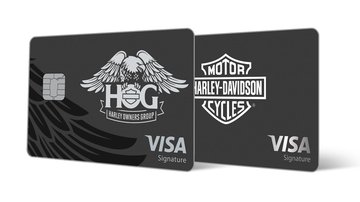 H-D Visa Signature Credit Card